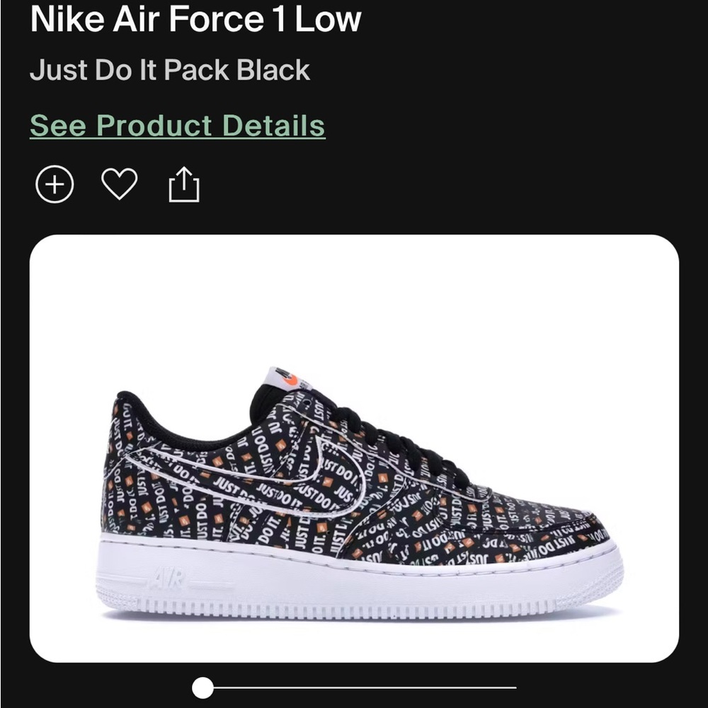 NIKE AF1 “Just do it”